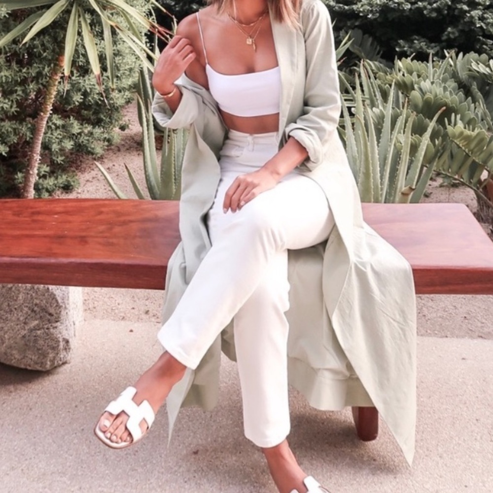 Green trench/duster